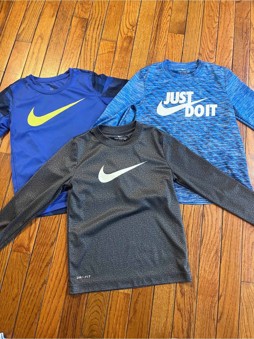 Nike Dri-FIT Long Sleeve & Short Sleeve Tops Shirts - Boys Medium 6
